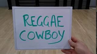 60sec Scoot : REGGAE COWBOY  Line Dance Lesson