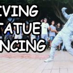 EPIC LIVING STATUE DUBSTEP DANCE PERFORMANCE TO SKRILLEX LEVELS