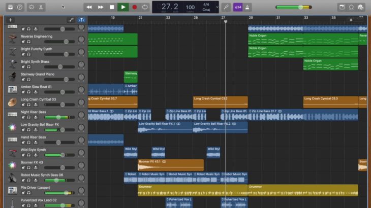 Raging Dance (Garageband Dubstep Song)