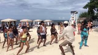 Reggae Dance Class at Tropical Bliss Beach