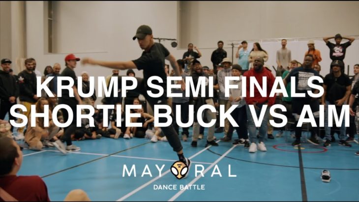 Shortie Buck vs Aim | Krump Semi Finals | Mayoral Dance Battle 2019