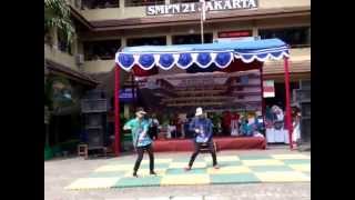 Dougie & Jerkin Dance SMPN 21 JAKARTA