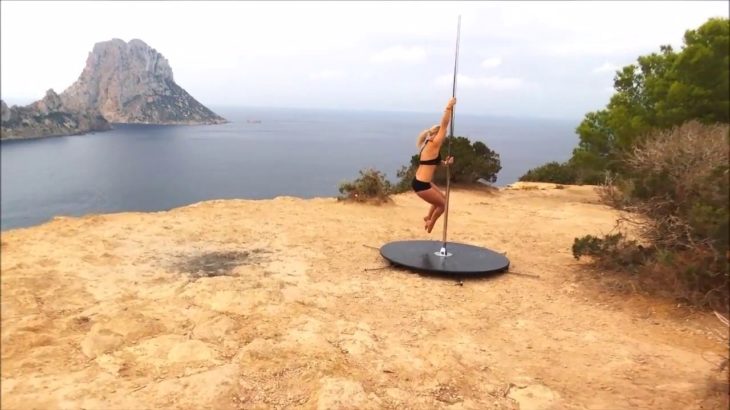 IBIZA Pole Dance Es Vedra  video by Parrot Bebop 2