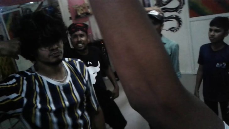 Young hactik krump dance in mdci (bhopal )