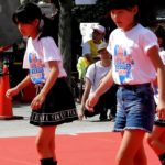 4K 女子小学生、私服ダンス ＠守谷祭り
