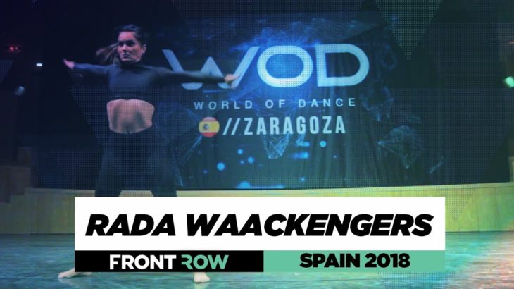 RADA WAACKENGERS | FrontRow | World of Dance Spain Qualifier 2018 | #WODSP18