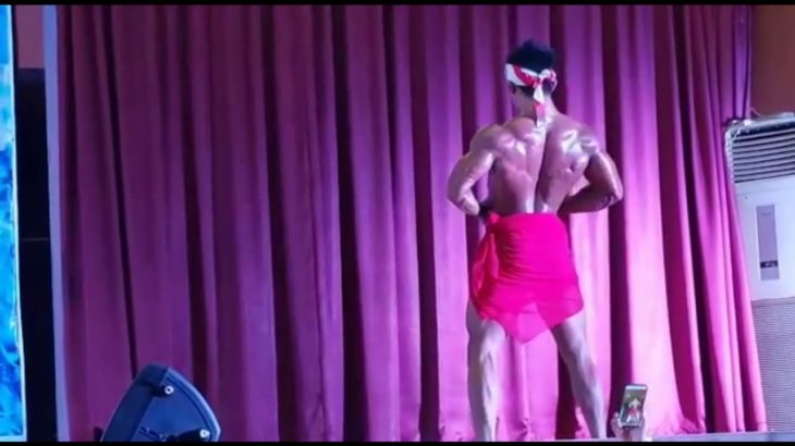 Bodybuilder Indonesia Fredy Flexing Muscle And Bodybuilder Pose | Binaraga Indonesia