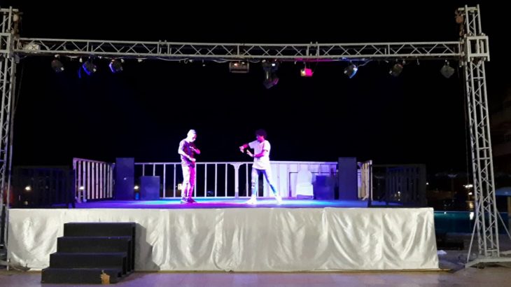 Dubstep dance show