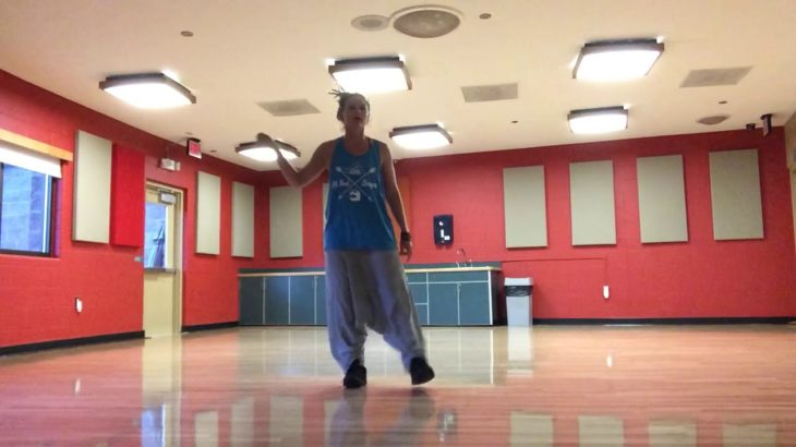 Freestyle dancing reggae