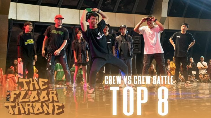 G.O vs Indo Krump | Crew vs Crew Top 8 | The Floor Throne Vol. 5 Indonesia | RPProds