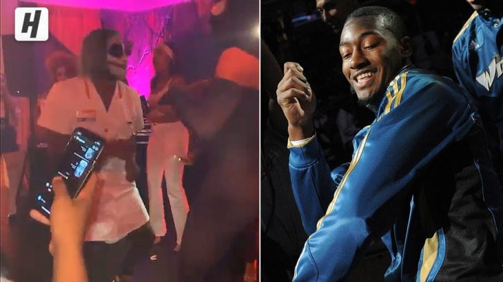 John Wall Does The Dougie Dance as a Joker at Halloween Party!