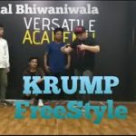 Krump Dance freestyle By Kushal Bhiwaniwala