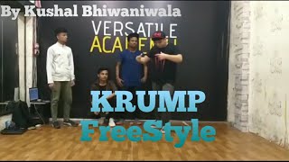 Krump Dance freestyle By Kushal Bhiwaniwala