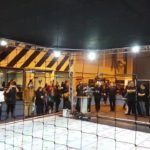 Parrot Bebop dancing drone at UK Drone Show 2016