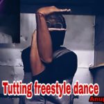 Tutting dance video | freestyle | #Monster man | dubstep #freestyle performance | anup chhetri