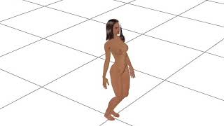 ダンス、裸、女
