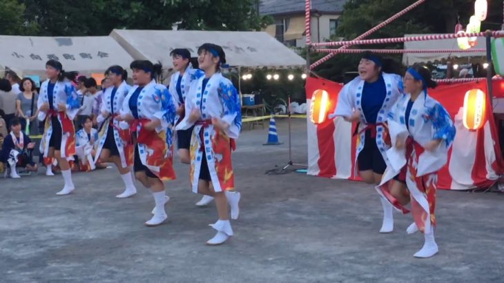 女子高生 創作ダンス 盆踊り　その1