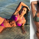 Gracyanne Barbosa Workout – Dancing – Flexing her #Abs #biceps #legs #triceps
