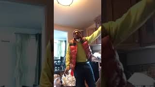 Jamaican Man Shows New Reggae Dance Moves