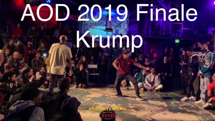 KID NY vs WOLF – Finale krump dance – AOD 2019 – Lyon (Fr) – #MRbenoitDtv