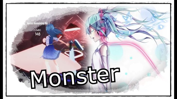Meg & Dia – Monster (Nightcore Dubstep Remix) | BeatSaber FullBodyTracking Dance 비트세이버