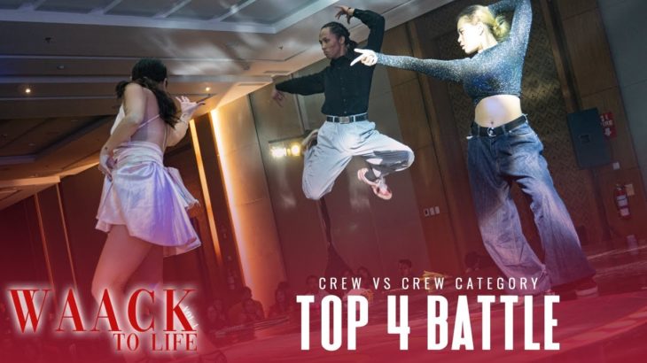 Mounia’s Team vs Waack 4 Life | Crew vs Crew Top 4 | Waack To Life Vol. 1 Jakarta, Indonesia