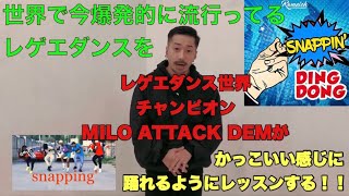 世界で今爆発的に流行ってるレゲエダンス/REGGAE DANCEを初心者でもカッコ良く踊れる！！