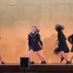 女子校の文化祭 スカート短っ！