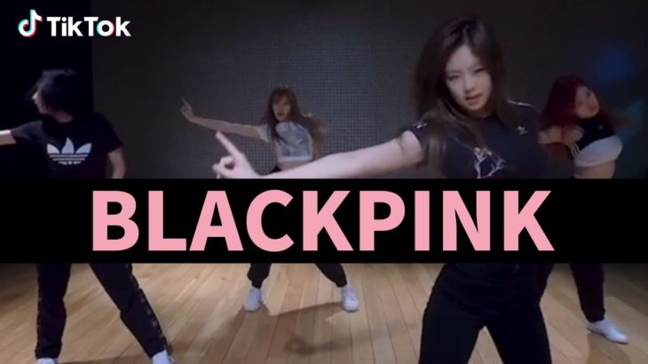 【BLACKPINK 公式ティックトック】ブラックピンクかっこよすぎるダンスメドレー【最新】