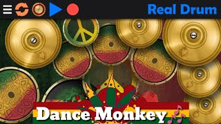 Lagu viral!!!Dance monkey (Reggae Version) || Cover real drum
