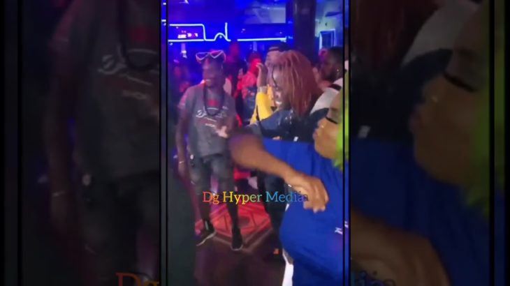 Marvin The Beast The Beast out at work Dancehall Dancing in Jamaica. Jan.22, 2020.