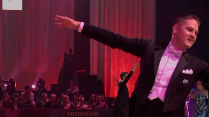 Professional New Vogue Final Barclay Blues @ Australian Dance Sport Championship 2018
