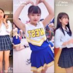 【Tik Tok ダンス】JK10分 脚フェチ 💓 スマホ用縦長 💓 女子高生 💓 制服 💓 かわいい 💓 Cute Girls 💓 for smart phone 💓