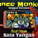 Tones And I – Dance Monkey Reggae Version | Real Drum Satu Tangan