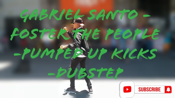 Gabriel santo : Foster The people -pumped up kicks  | Dubstep Animation dance 🤖