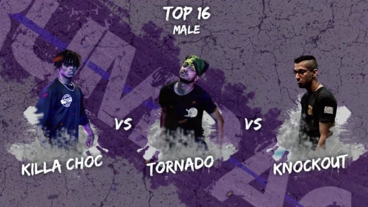 TOP 16 | MALE KRUMP BATTLE | KILLA CHOC VS TORNADO VS KNOCKOUT | KRUMPACT 2020