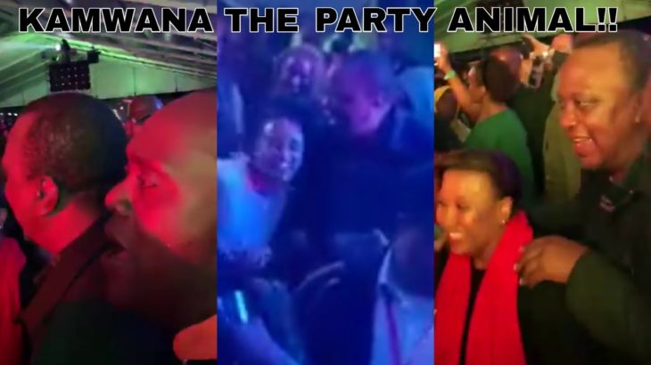 🔥UHURU spotted at Night with Daughter NGINA dancing to Reggae tunes!!🔥