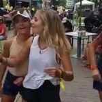 Jackie Evancho And Her Sisters Dance And Enjoy The Rock Reggae Relief Concert