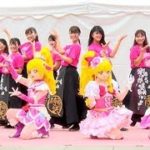 歴代プリキュアと女子大学生がダンス