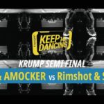 V & AMOCKER vs Rimshot & Skull / Semi Final of Krump Side / Keep dancing vol.14 Newschool